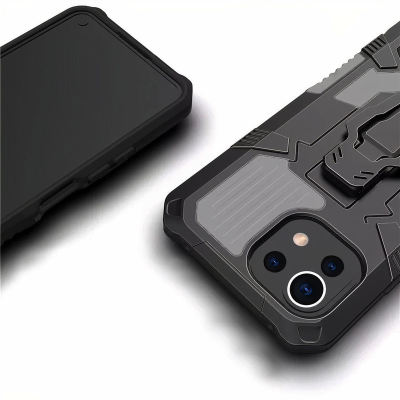 Huawei P shockproof case with clip and 2-in-1 kickstand