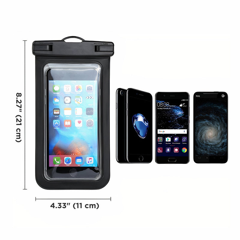 Universal waterproof phone pouch