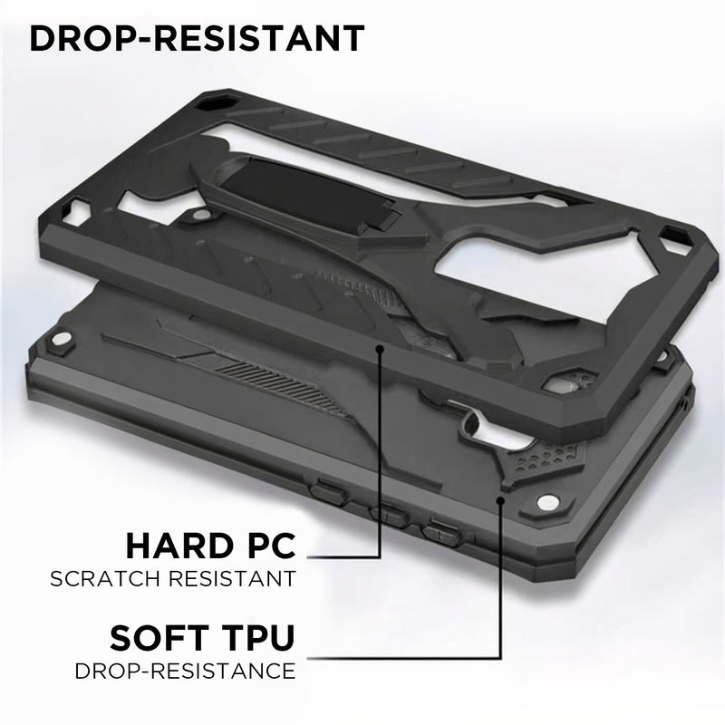 Armor-plated Huawei P Case with Foldable Kickstand