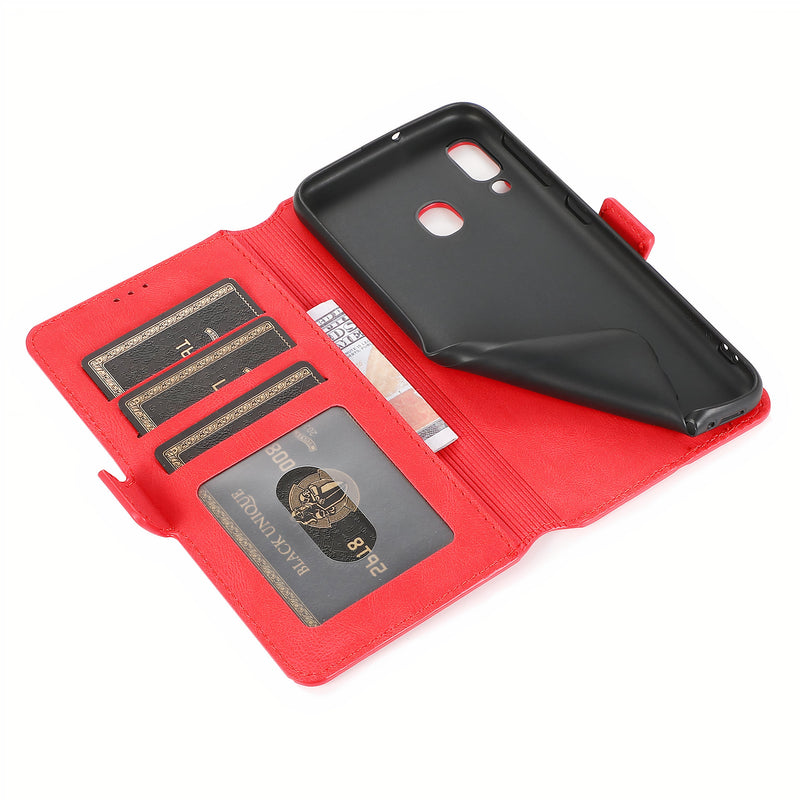 Classic leatherette flip case with card holder for Samsung Galaxy A