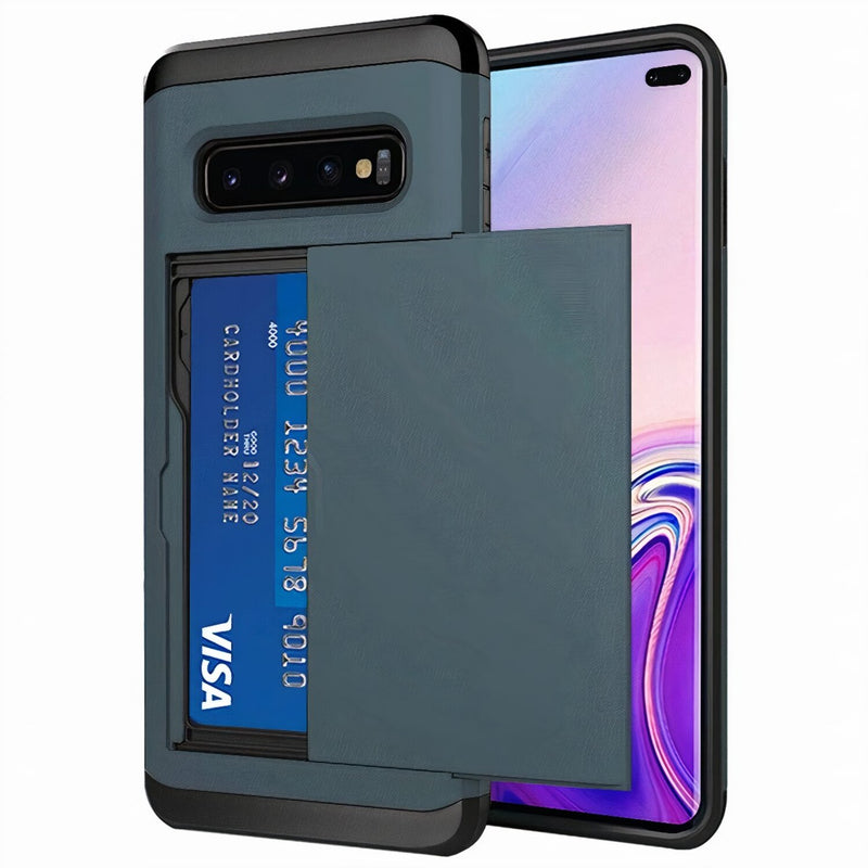 Soft Colored Samsung Galaxy S Case with Secret Credit Card Storage