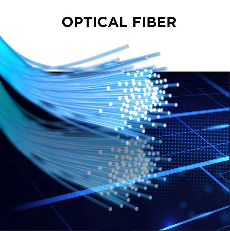 optical fiber flowing iphone cable
