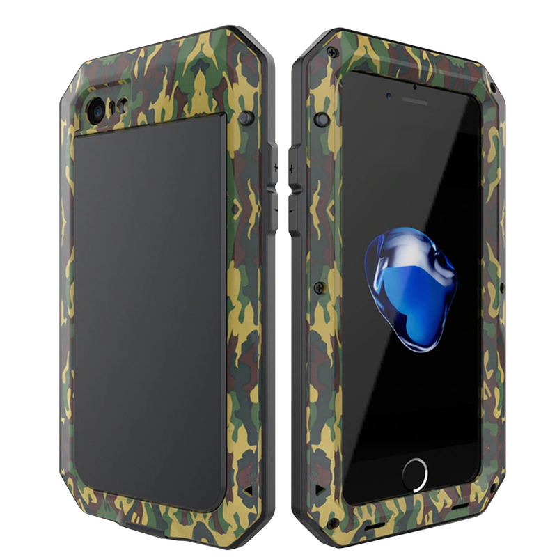 Full Body Military Grade iPhone Case Army Colors