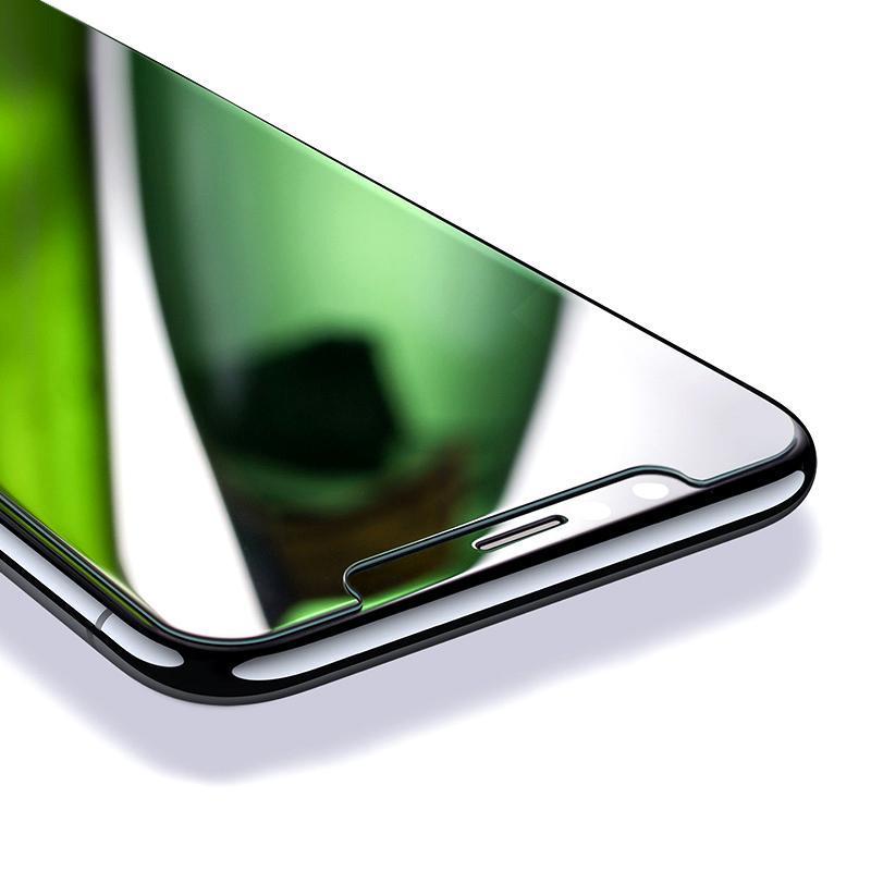 protection d'écran en verre trempé iPhone X et XS