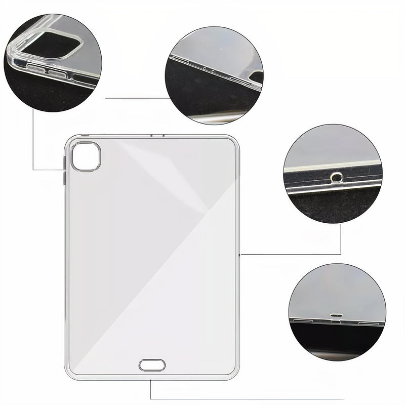 Ultra thin transparent protective case for iPad