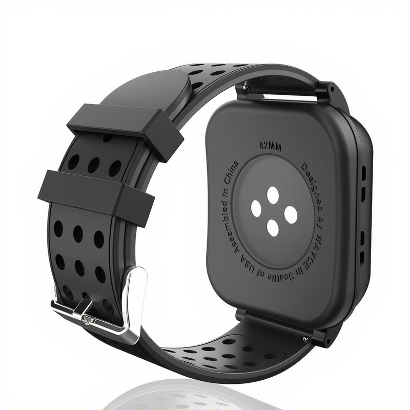 Waterproof silicone case with sport strap for Apple Watch