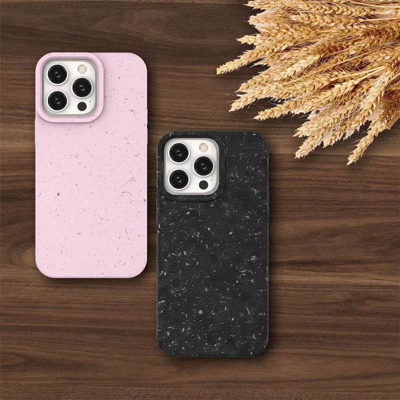 Biodegradable matte protective shell for iPhone