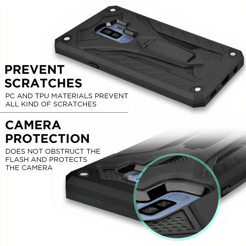 Armor-plated Huawei Mate Case with Foldable Kickstand