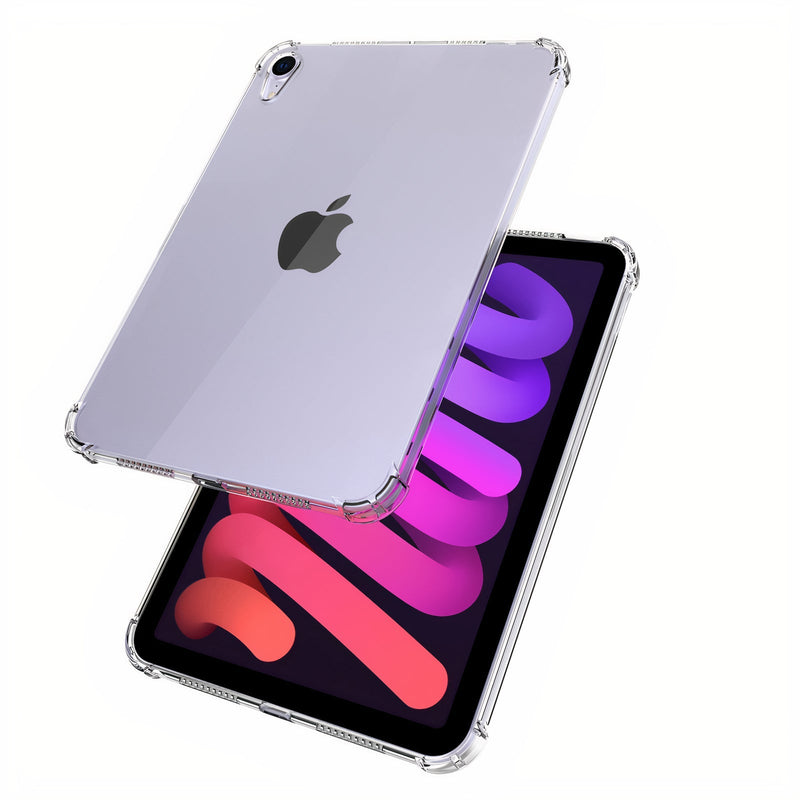 Ultra thin transparent protective shell for iPad with reinforced corners