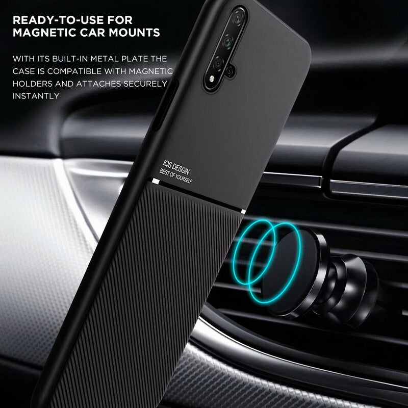 Matte Color Huawei Mate Case Compatible with Magnetic Holder