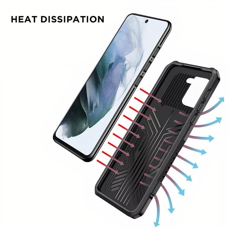 Huawei Y shockproof case with clip and 2-in-1 kickstand