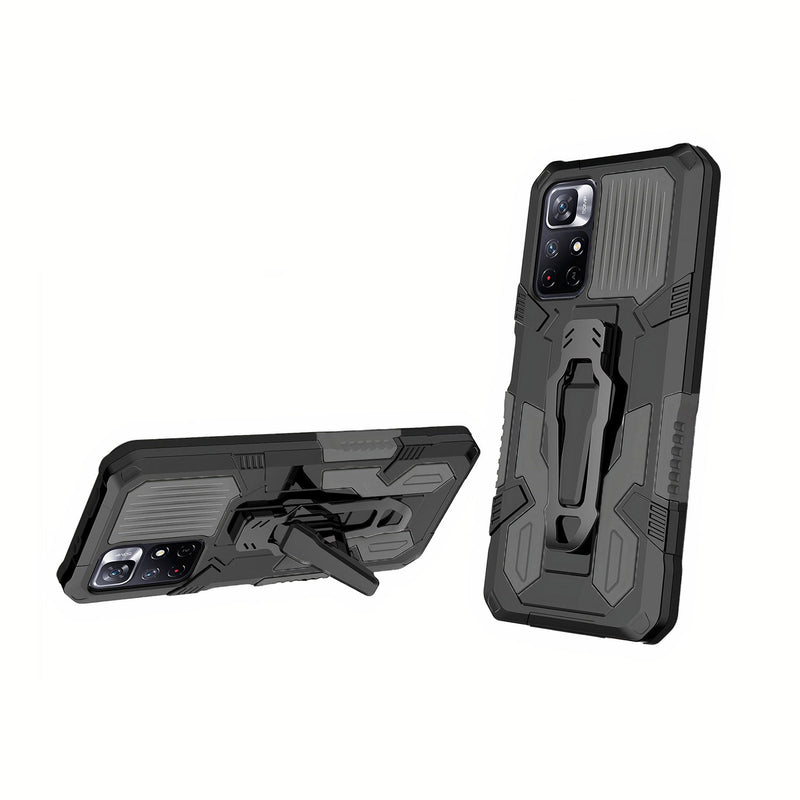 Xiaomi Redmi shockproof case with clip and 2-in-1 kickstand