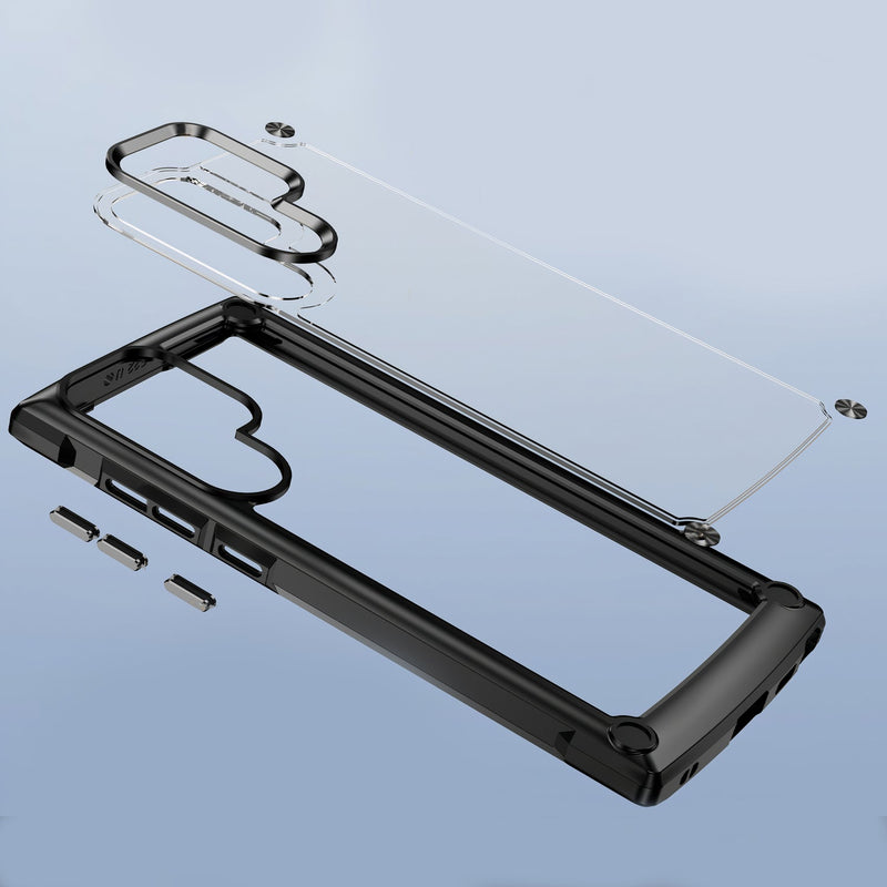 Samsung Galaxy A armor case transparent rigid anti-shock