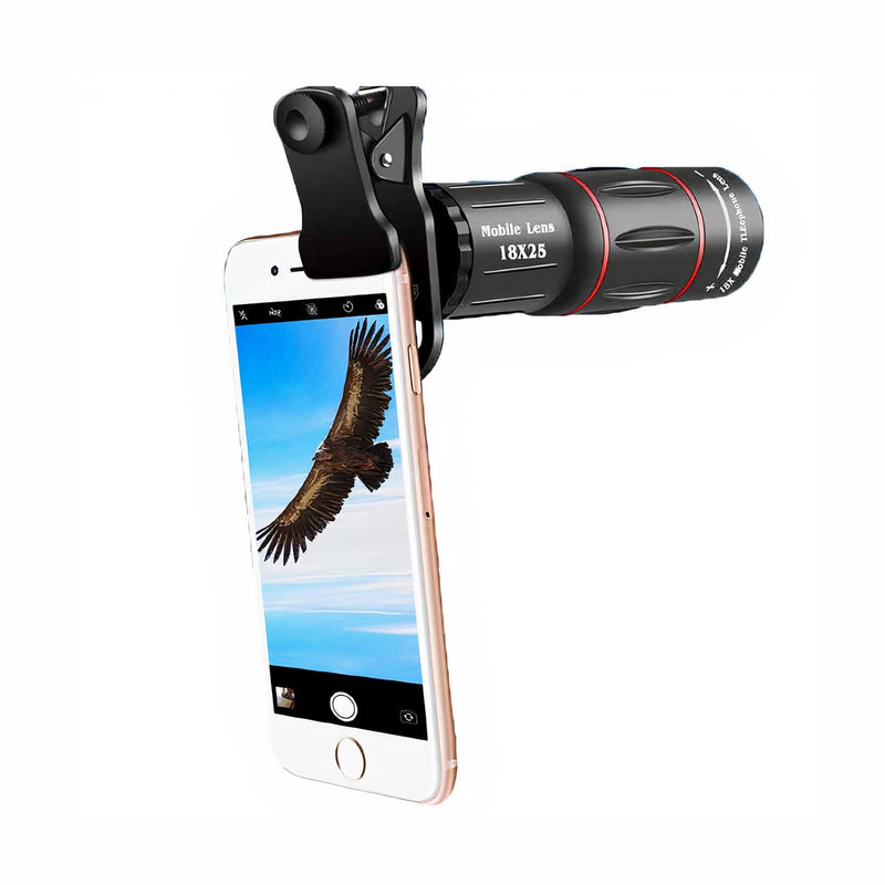 18x zoom telephoto lens to clip for phone