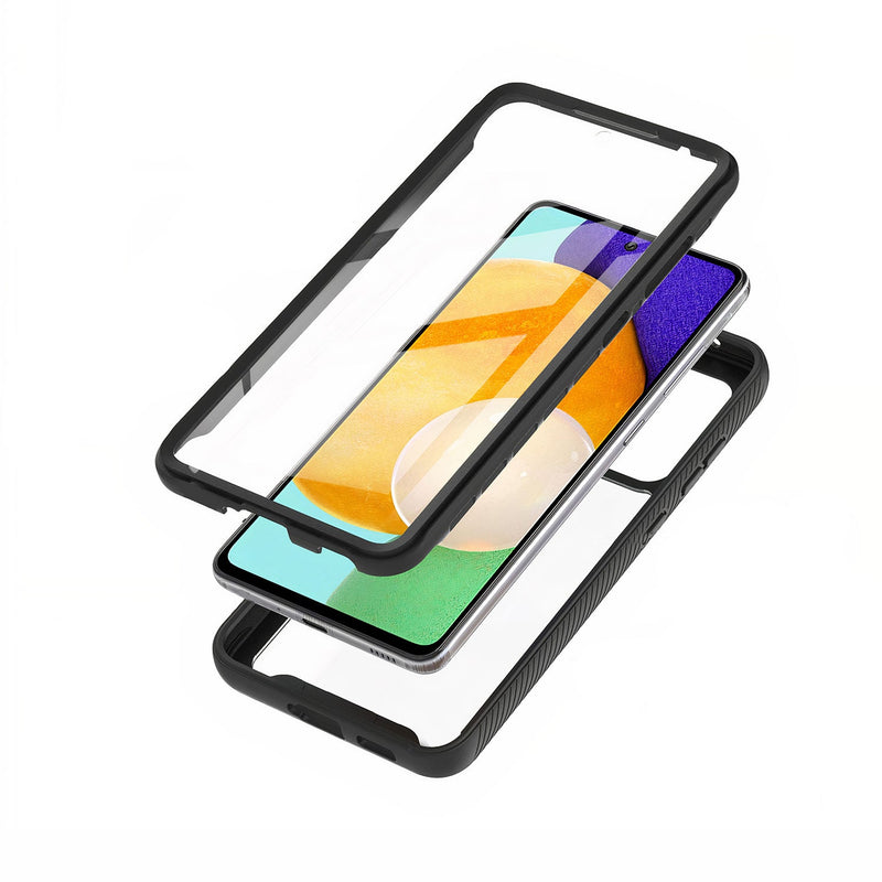 Transparent two-piece outer shell for Samsung Galaxy A