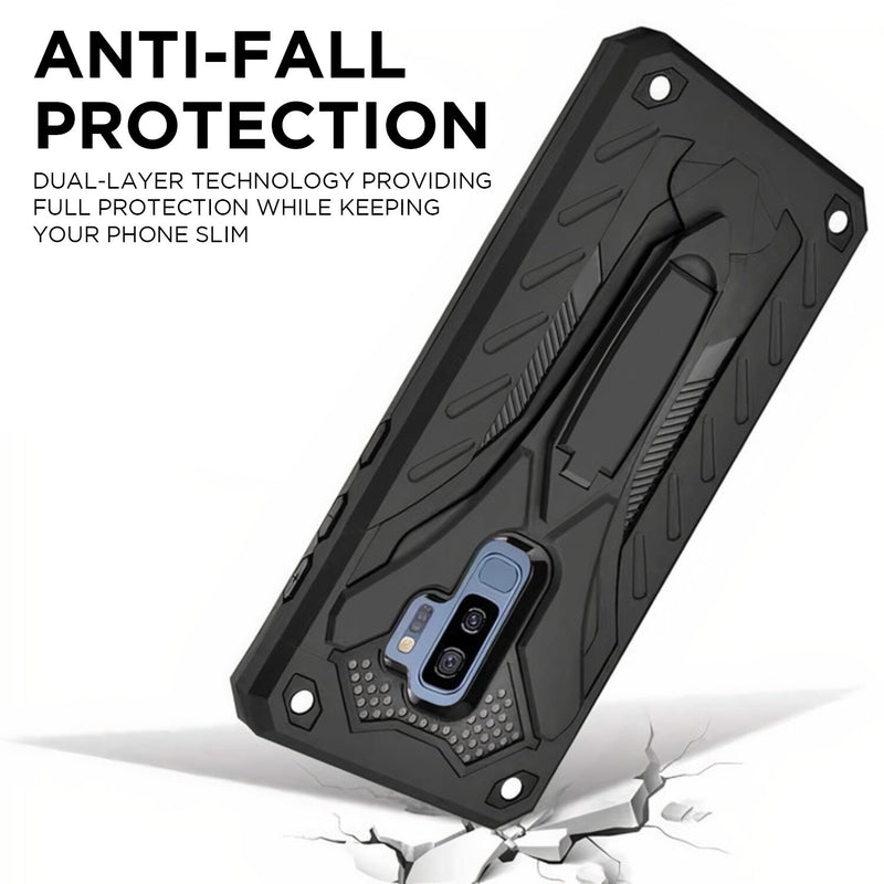 Armor-plated Samsung Galaxy Note Case with Foldable Kickstand