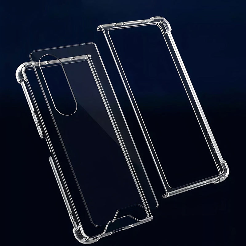 Transparent shockproof case for Samsung Galaxy Z