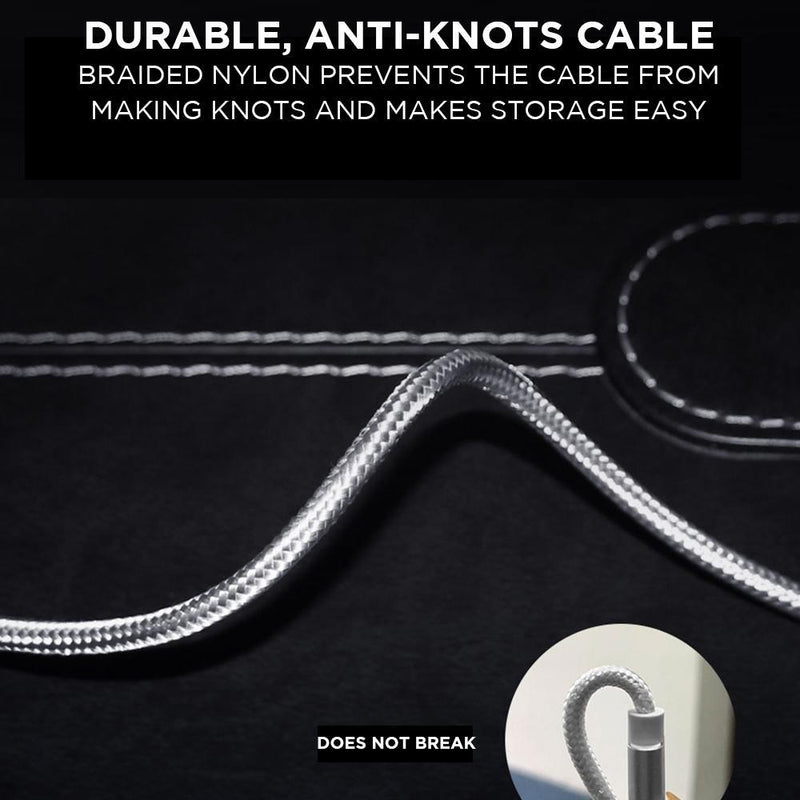 durable anti-knots cable