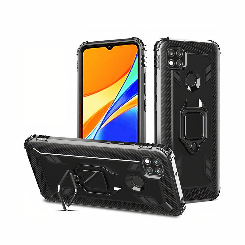 Shockproof case with resistant ring support for Xiaomi Redmi Note