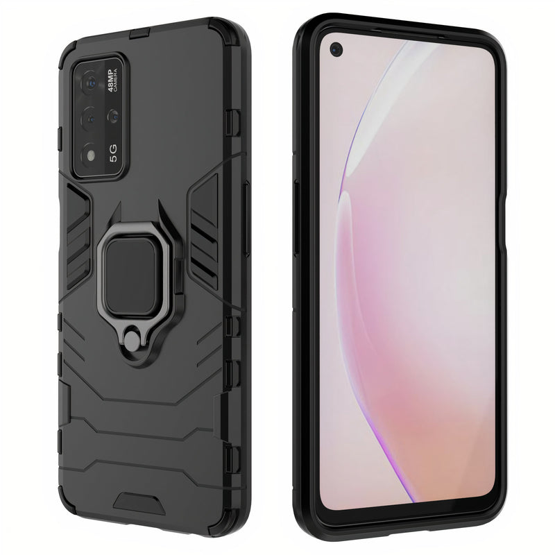 Shockproof case with magnetic ring for Oppo A
