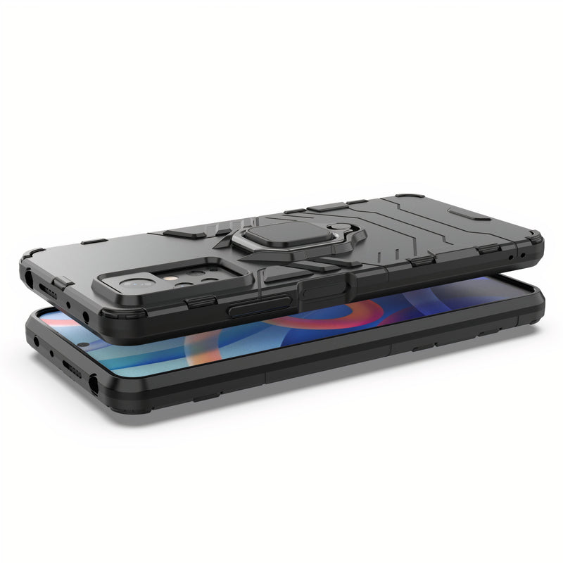 Shockproof case with magnetic ring for Xiaomi Poco
