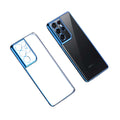 Ultra thin transparent shell with metallic edges for Samsung Galaxy S