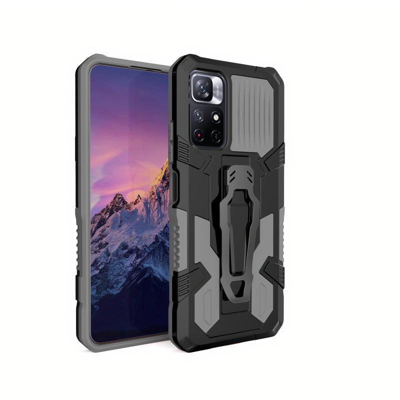 Xiaomi Redmi shockproof case with clip and 2-in-1 kickstand