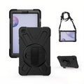Integral anti-shock case with handle and shoulder strap for Samsung Galaxy Tab A