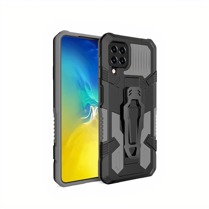 Samsung Galaxy A shockproof case with clip and 2-in-1 kickstand