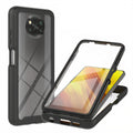 Clear two-piece rugged outer shell for Xiaomi Poco