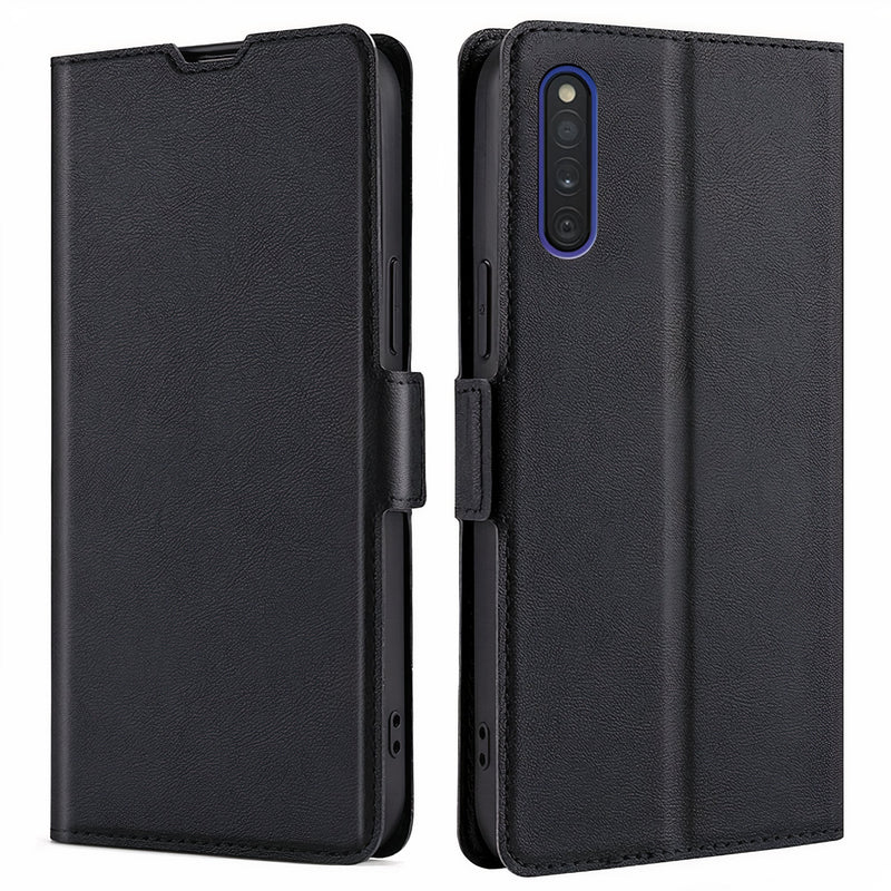 Artificial leather case with flap and card holder for Samsung Galaxy Note