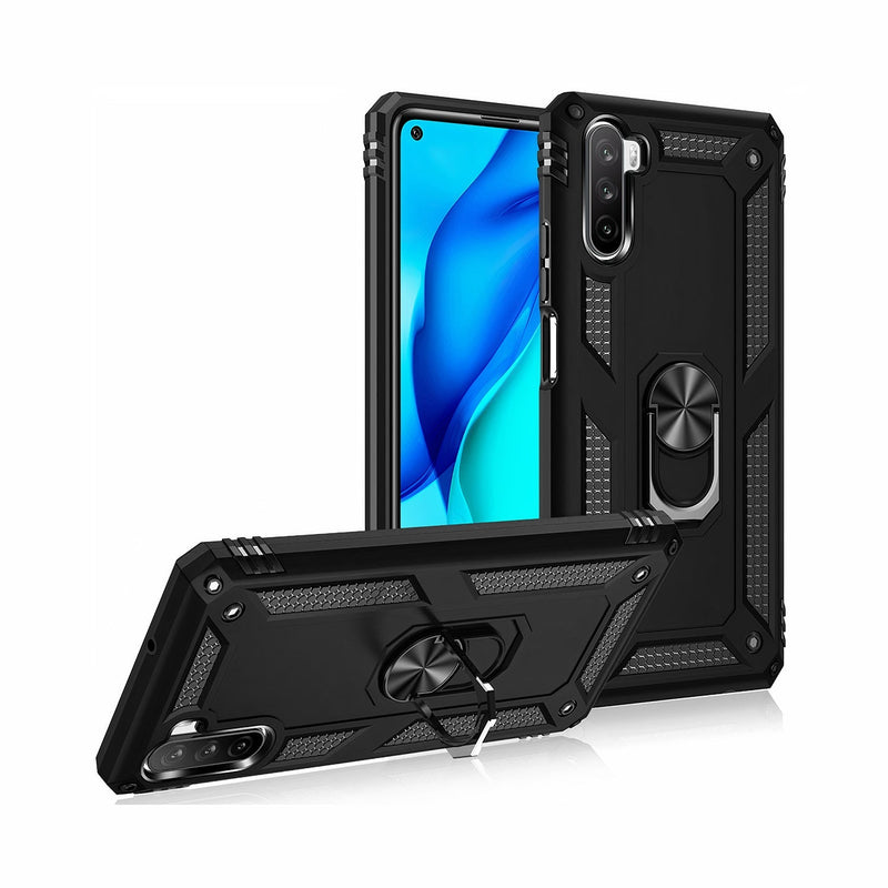 Reinforced shell for Huawei P with ring support