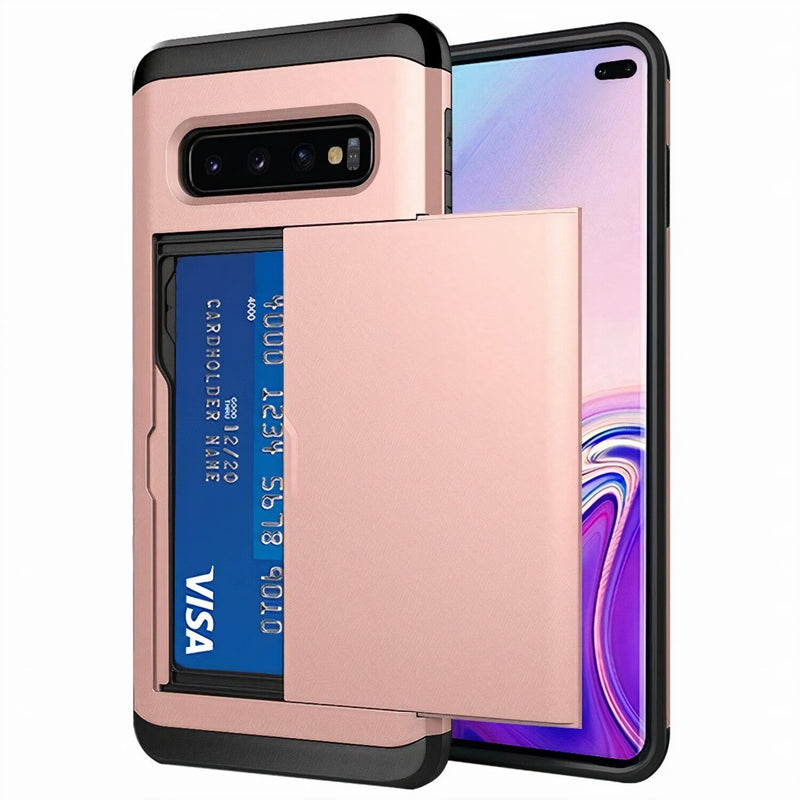 Soft Colored Samsung Galaxy S Case with Secret Credit Card Storage