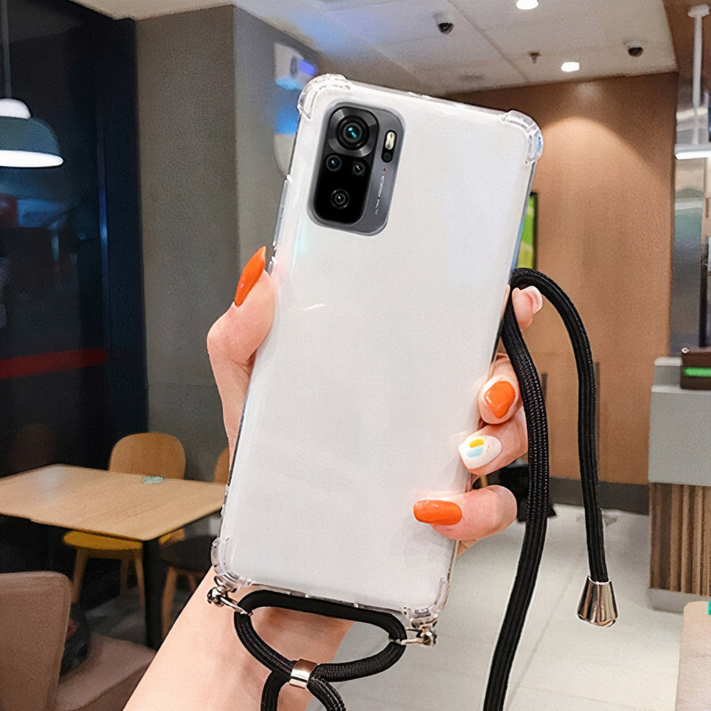 Transparent drawstring case for Xiaomi Redmi Note