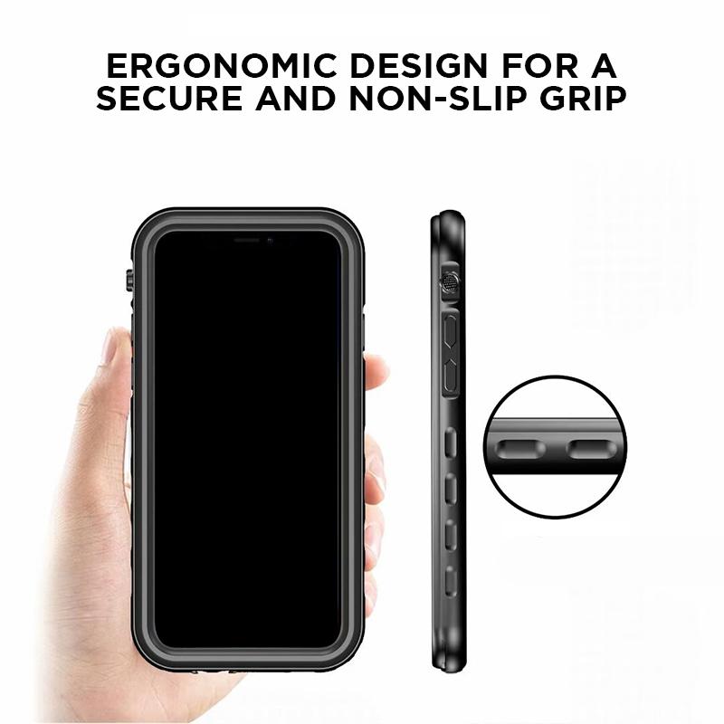 ergonomic design waterproof iphone case