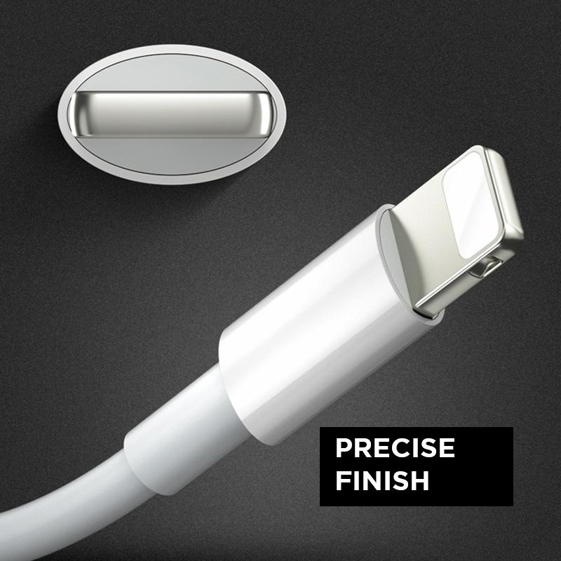 precise finish iphone cable