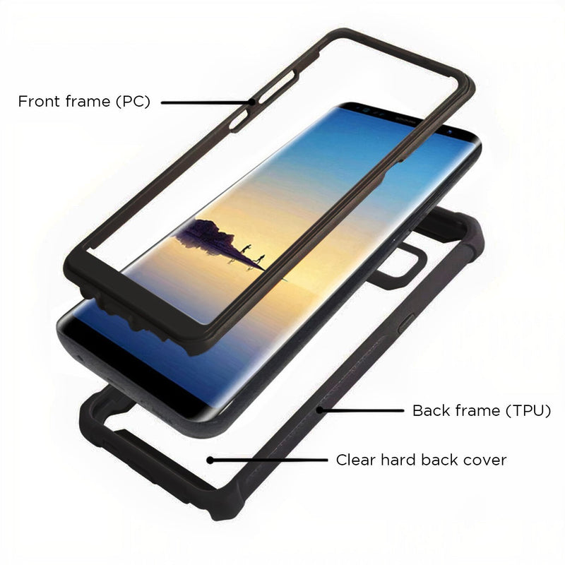 Rugged Two-Piece 360 Samsung Galaxy Note Protective Case