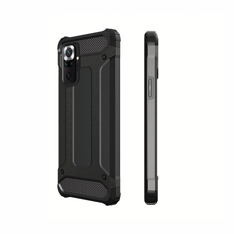 Xiaomi Redmi Note rugged shell with carbon fiber pattern