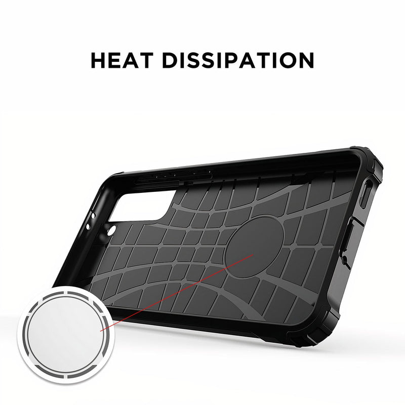 Samsung Galaxy S rugged shell with carbon fiber pattern